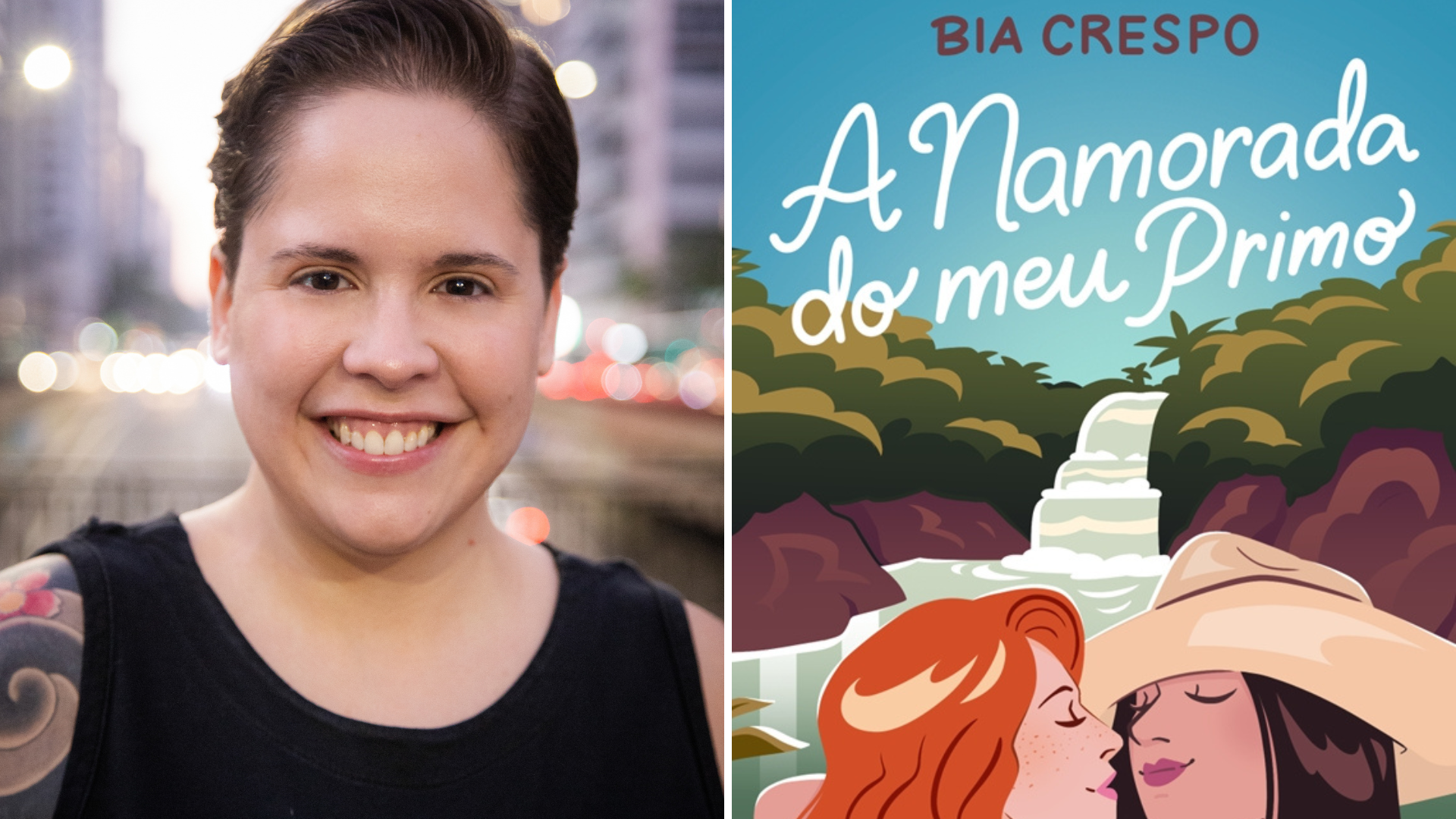 Bia Crespo lança 'A Namorada do Meu Primo', seu primeiro livro independente pela Amazon. Foto: Mauro Figa e Divulgação