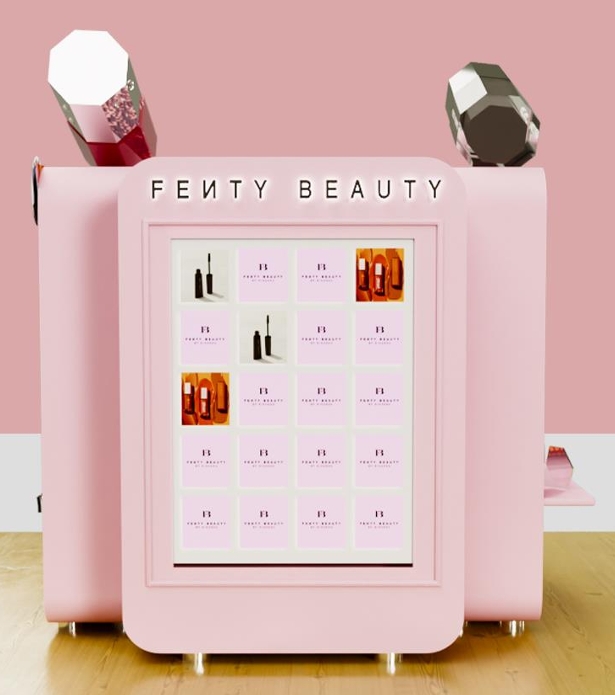 quiosque-gb-oil-3 Fenty Beauty traz o brilho de Gloss Bomb Oil para SP com experiência inédita para fãs da marca